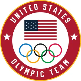 2020 Summer Olympics Tokyo Japan Team USA Flag & Olympic Rings Lapel Pin