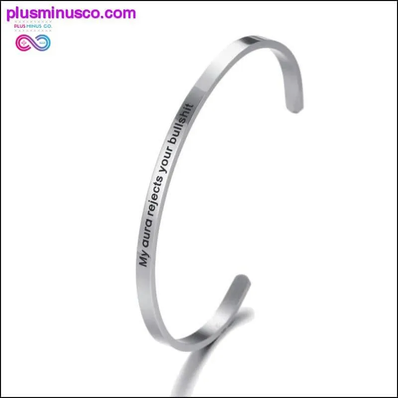 4mm Fashion Inspirational Bracelet Bangle "Love