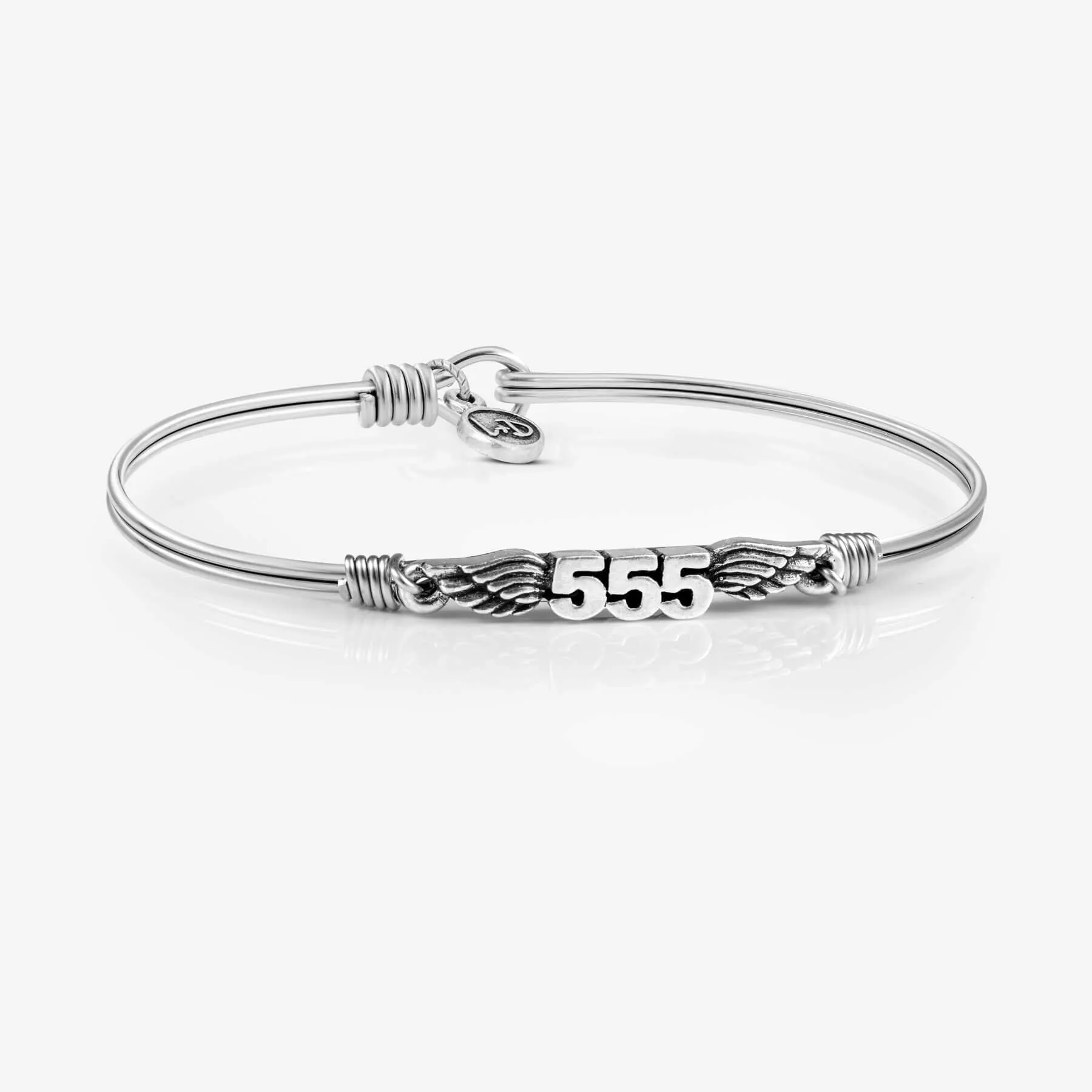 555-ANGEL NUMBERS BANGLE BRACELET