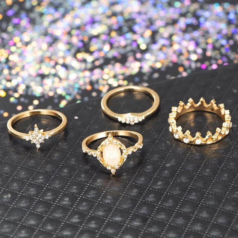 9pc /11pc/13pc Stylish Rings Set For Different Occasions