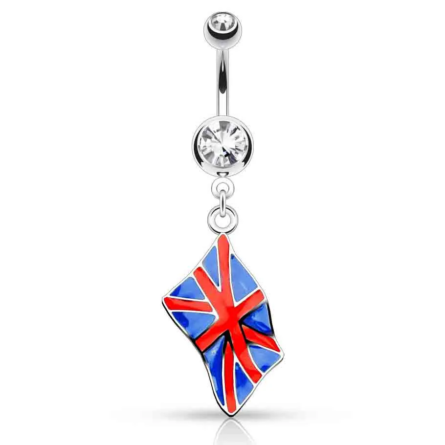 Around the World Flag Belly Rings