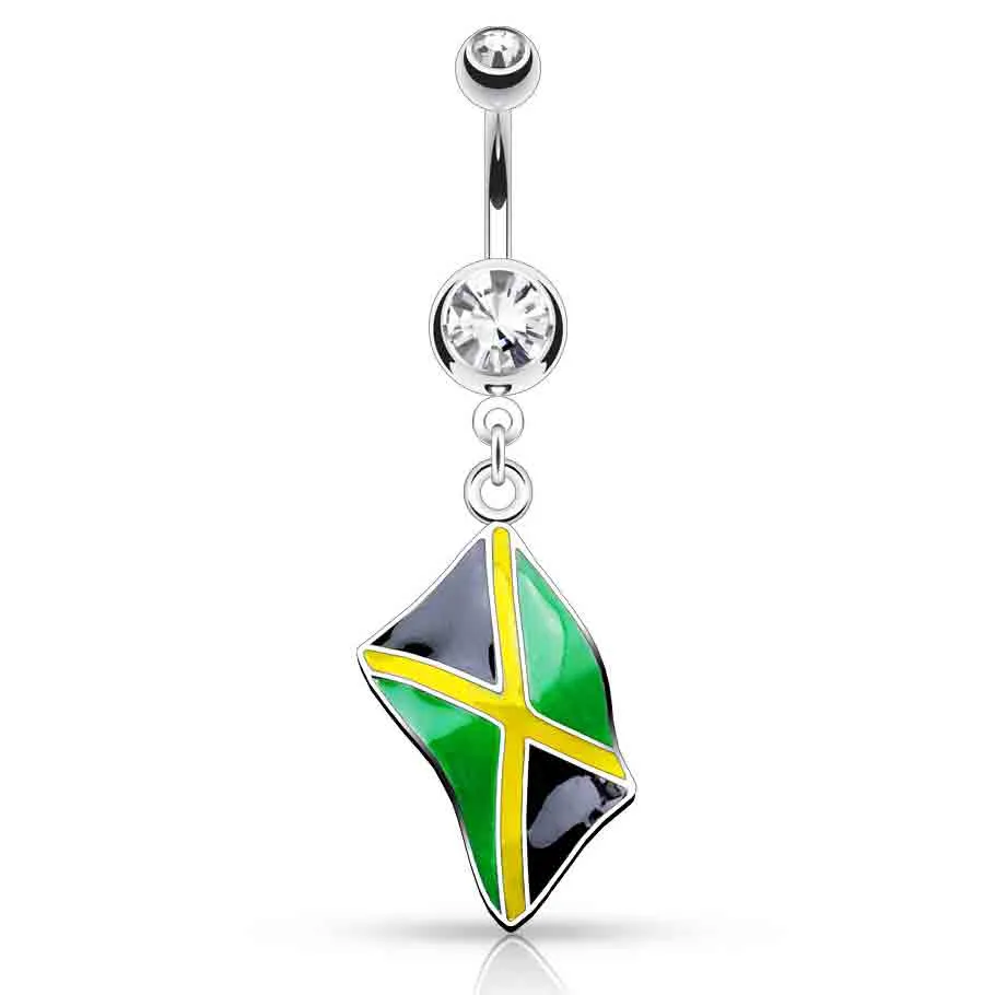 Around the World Flag Belly Rings