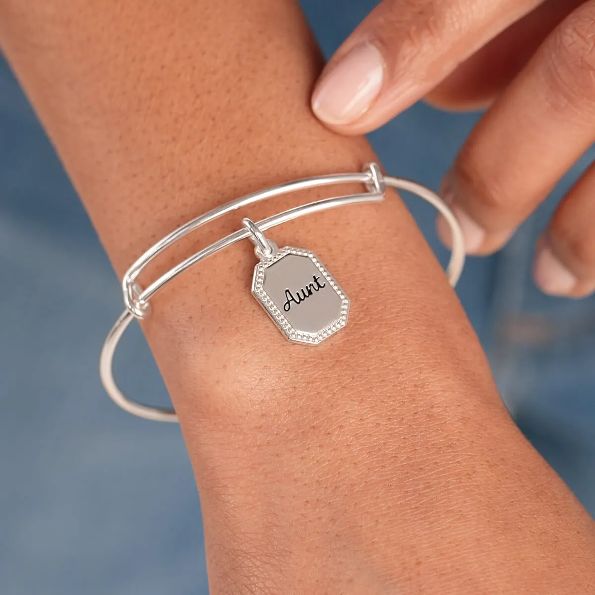 Aunt, 'Trusting Guide' Charm Bangle