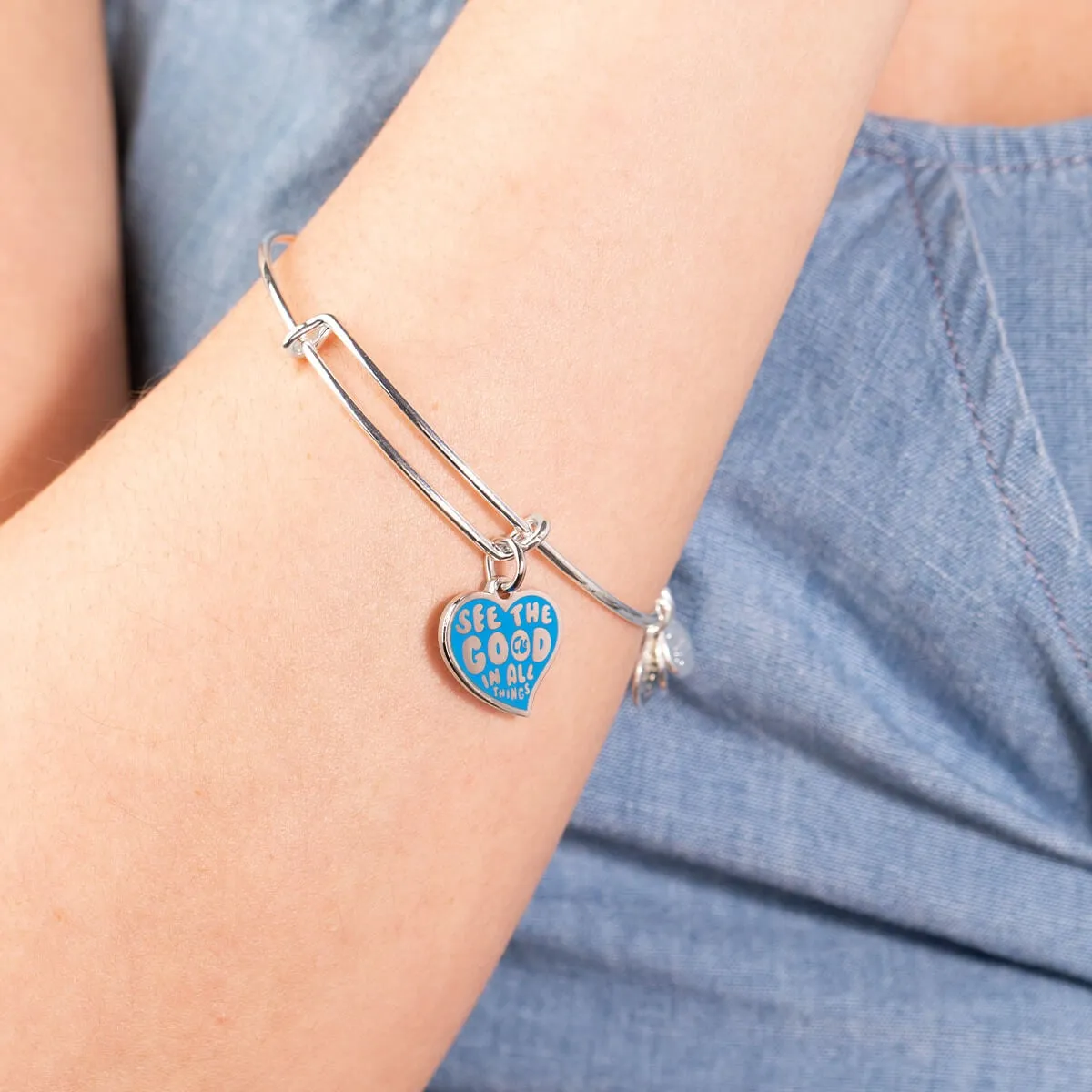 Barbie 'See the Good' Charm Bangle