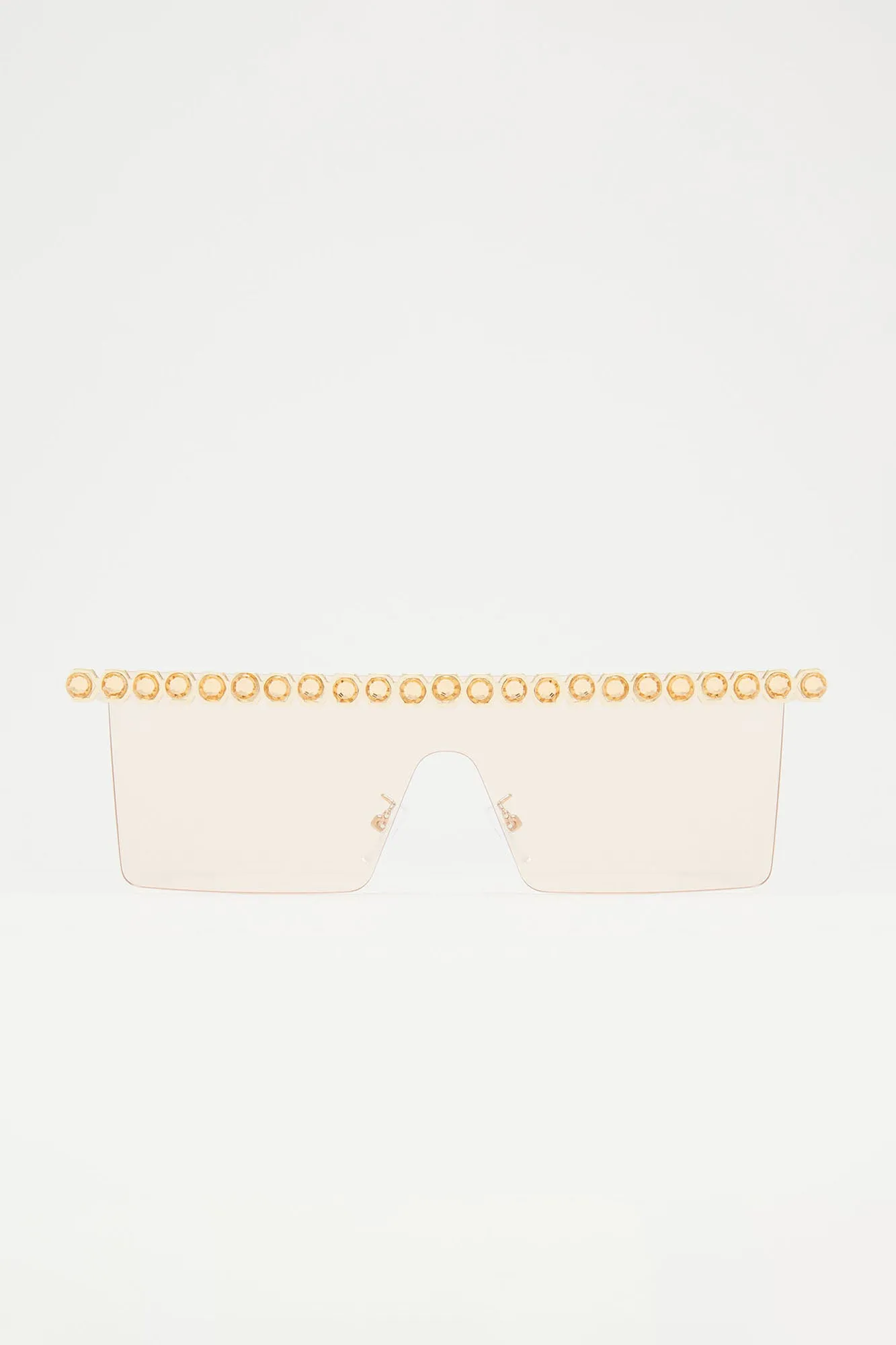 Bedazzle Baddie Sunglasses - Pink