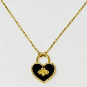 Bee Heartful Necklace