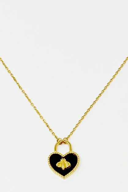 Bee Heartful Necklace