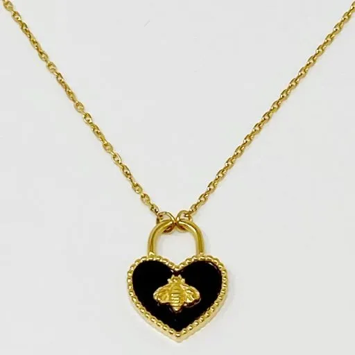 Bee Heartful Necklace