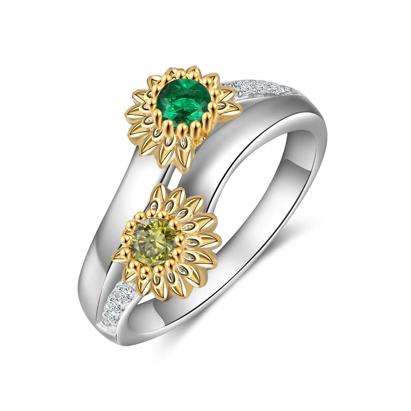 Birthstone Rings- Rings With Names And Birthstones