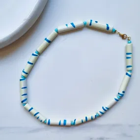 Bluenwhite necklace