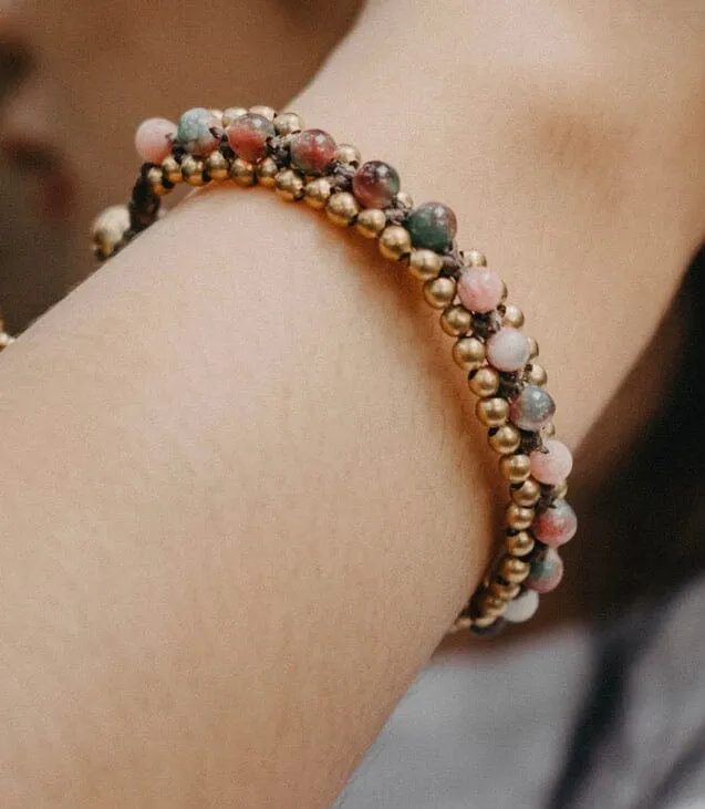 Bohemian Beaded Bracelets | Stone Boho Style