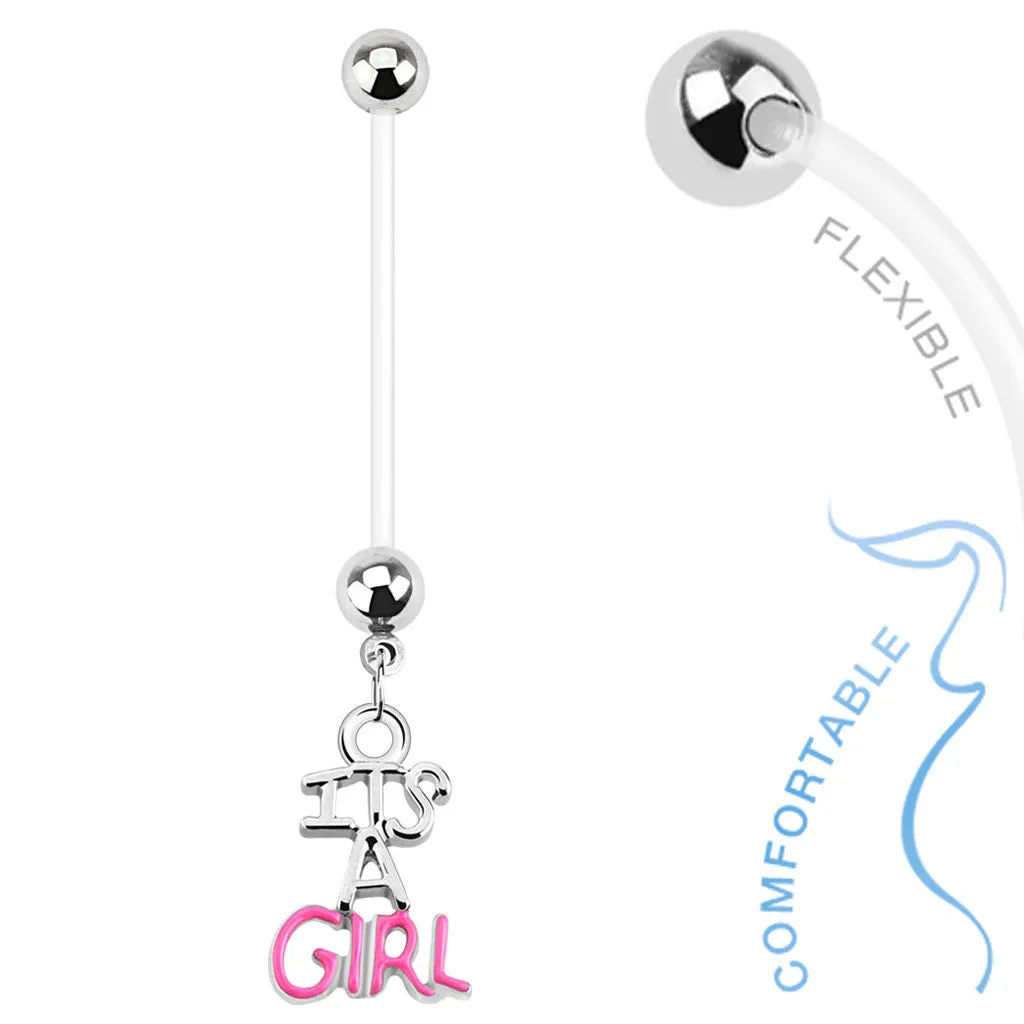 Boy or Girl Maternity Belly Rings