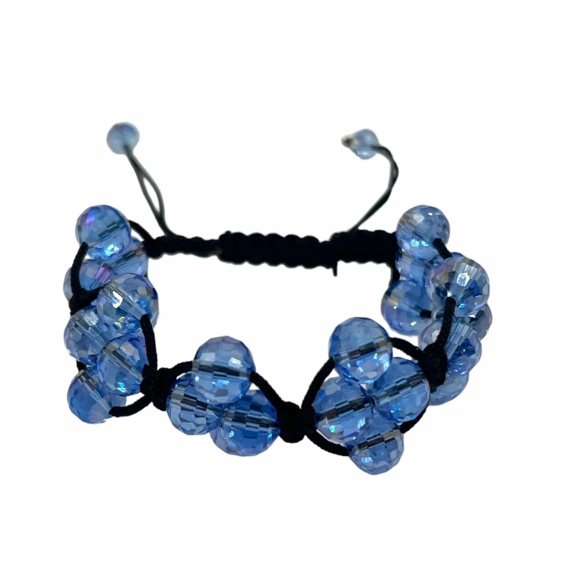 BRACELETS Beaded Hand Crafted - Blue & Black