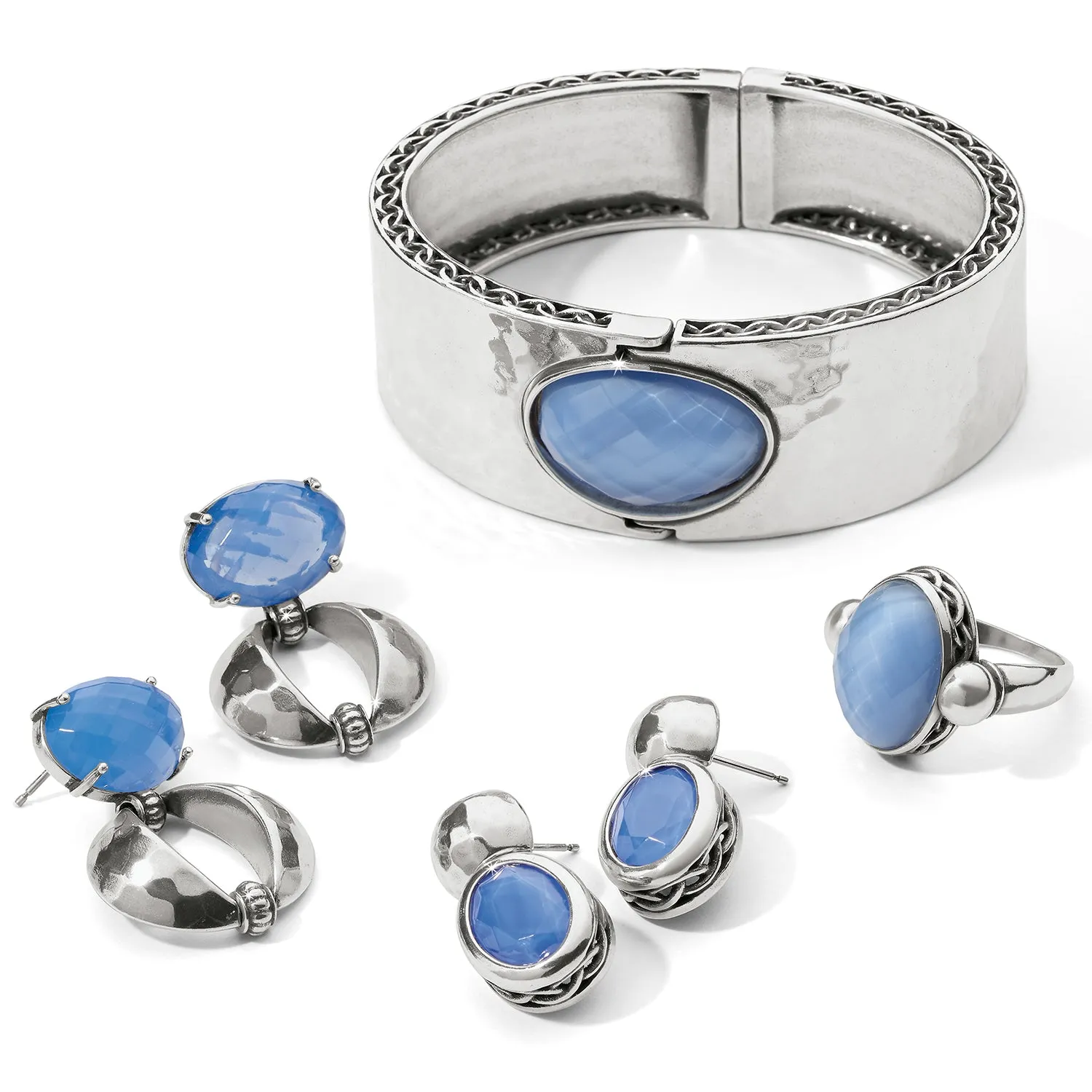 Brighton Blue Moon Hinged Bangle