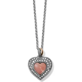 Brighton Neptune's Rings Opal Heart Reversible Necklace