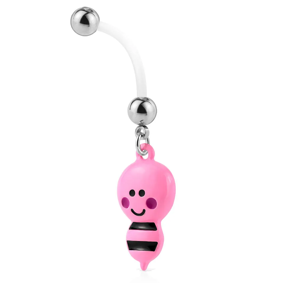 Bumble Bee Maternity Belly Rings