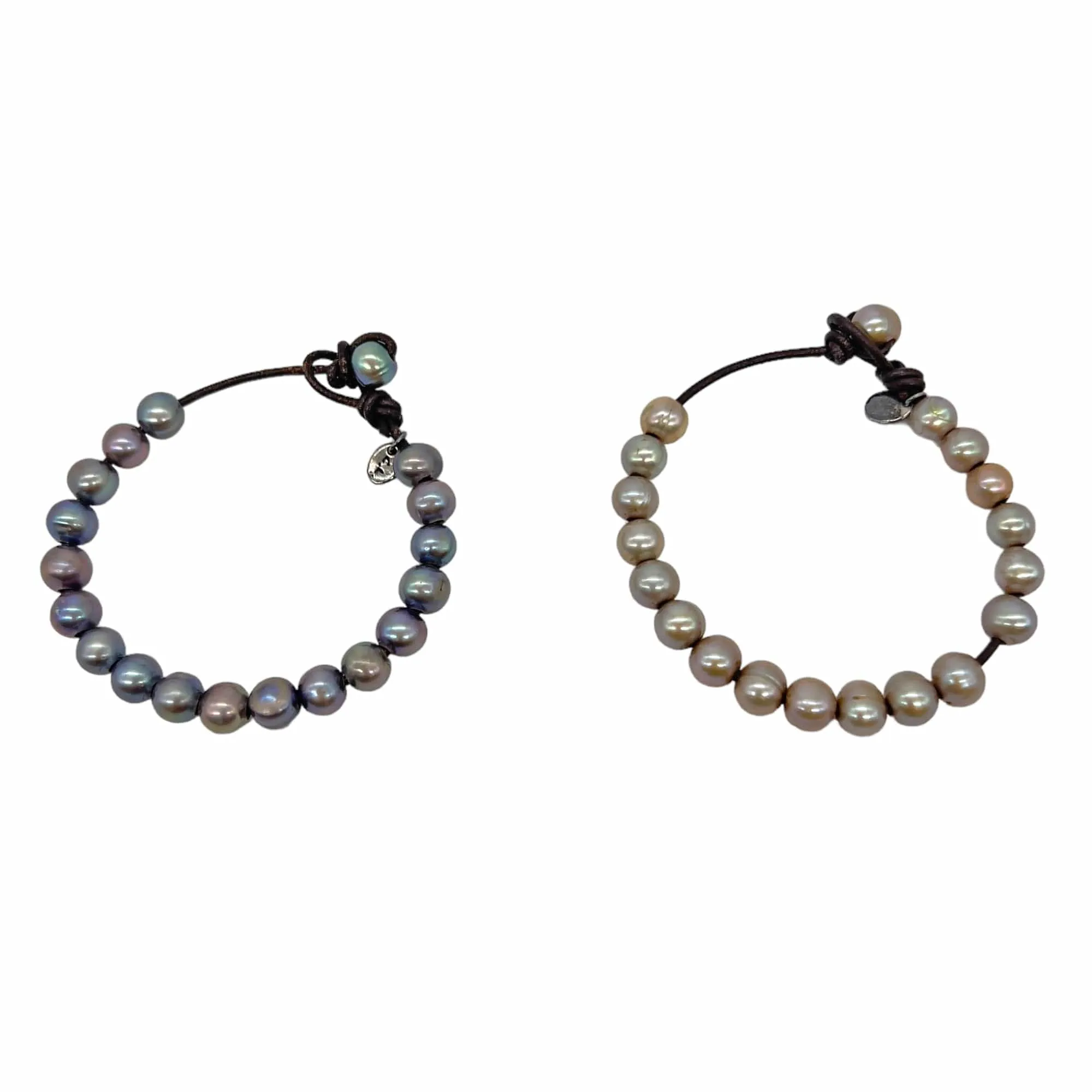 CHAN LUU Pearl Bracelets - Grey