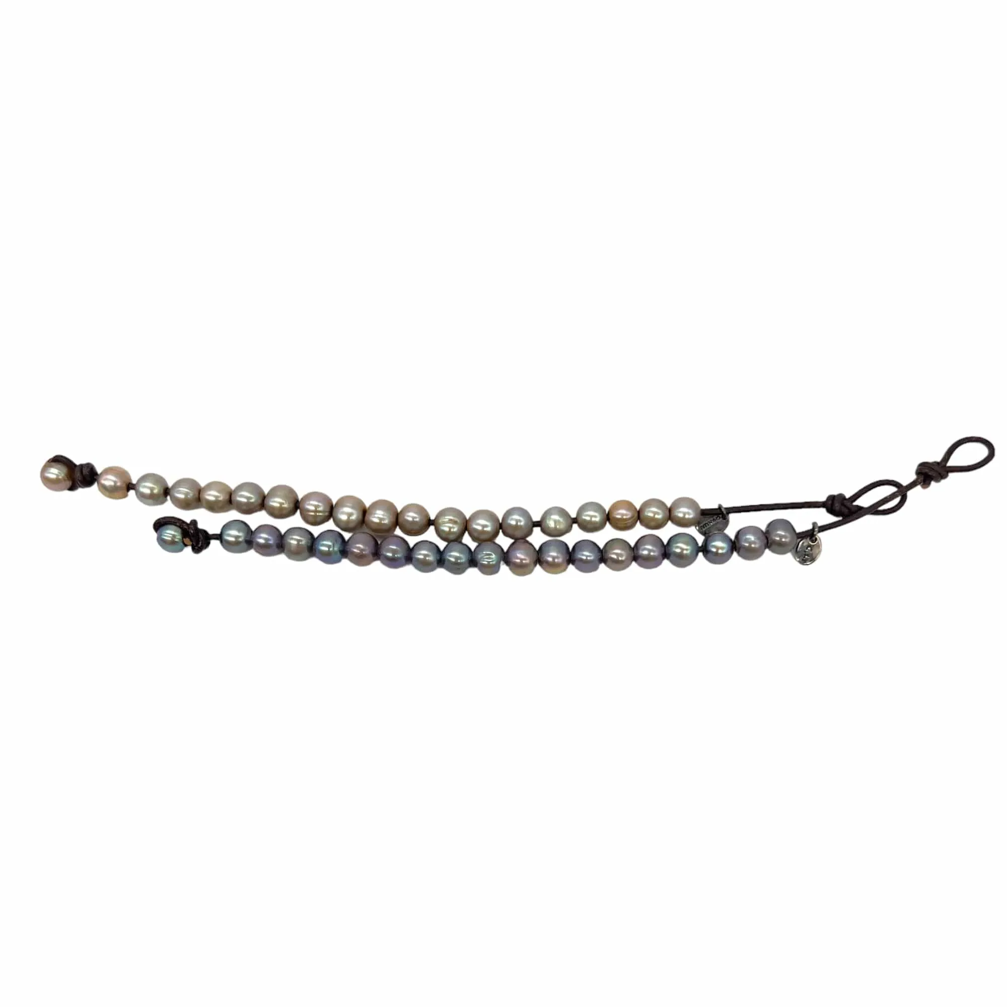 CHAN LUU Pearl Bracelets - Grey