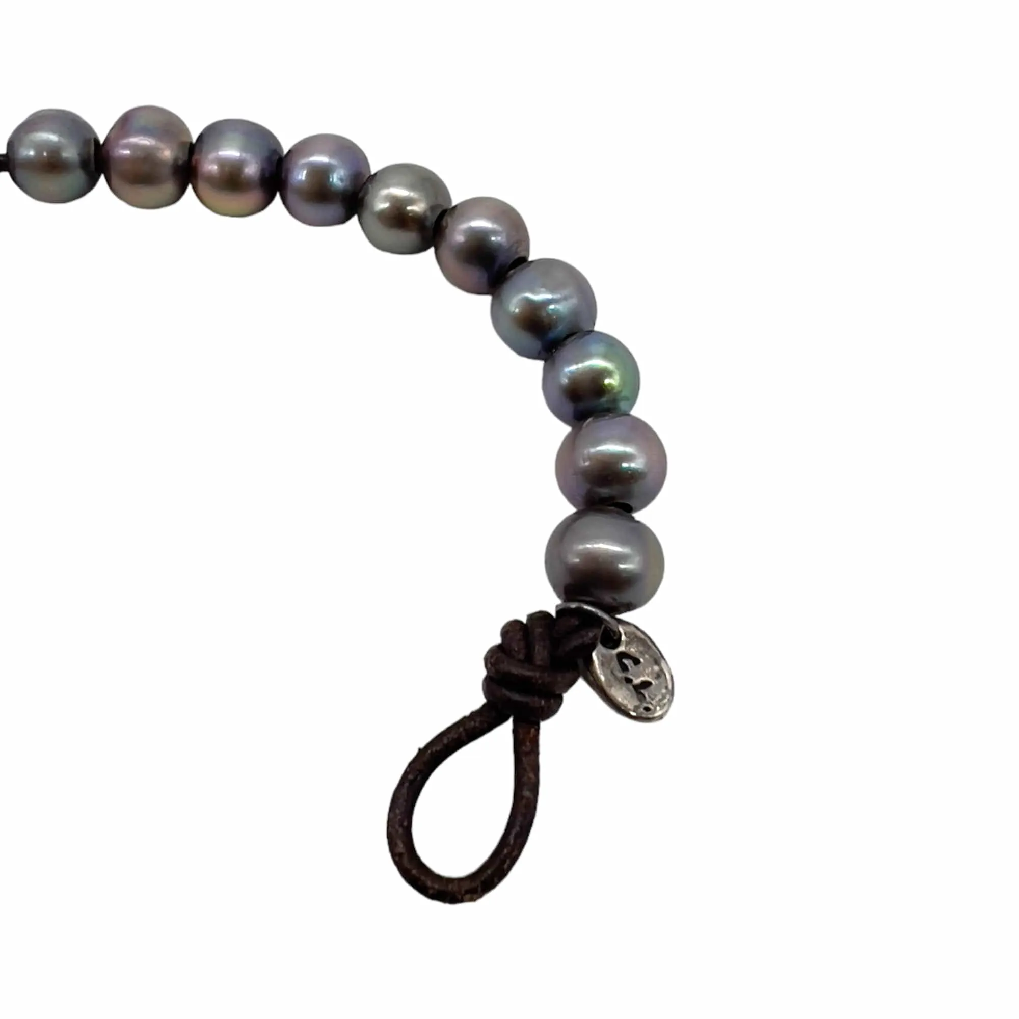 CHAN LUU Pearl Bracelets - Grey