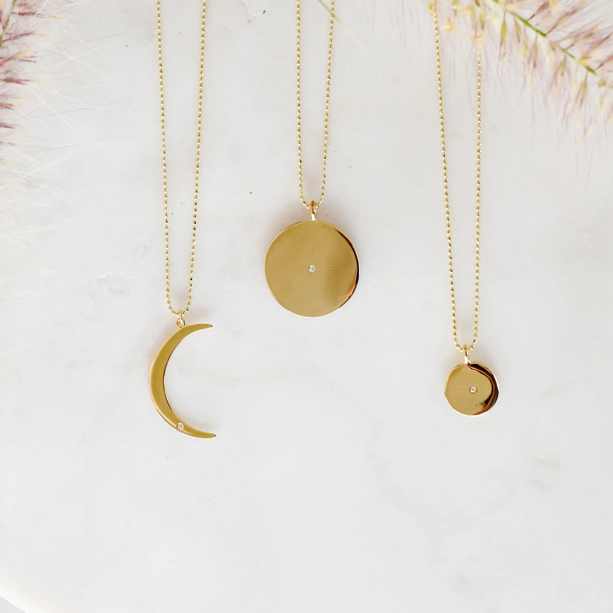 Circle Pendant Necklace