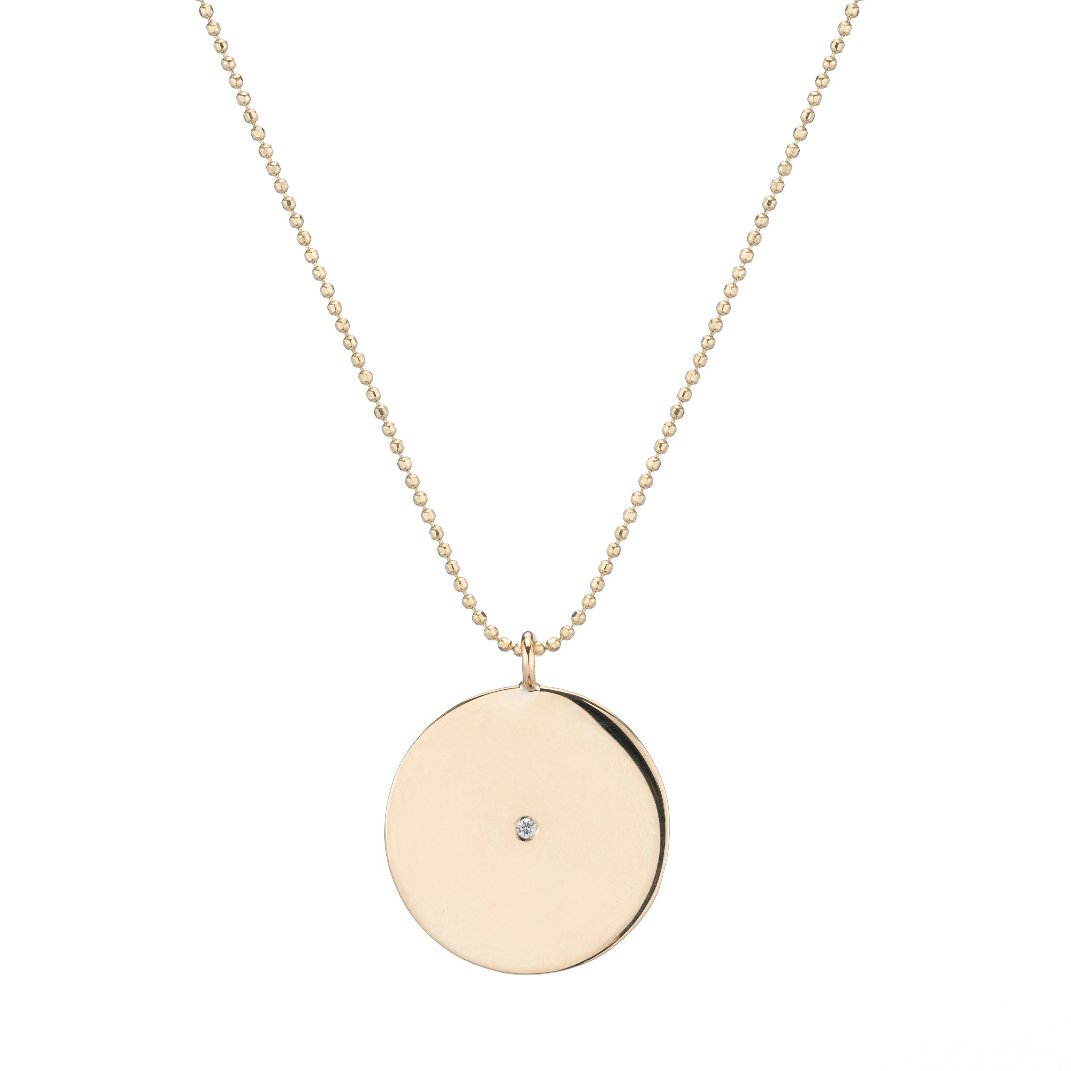 Circle Pendant Necklace