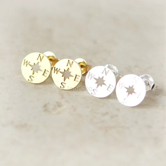 Compass Earrings