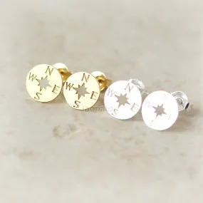 Compass Earrings