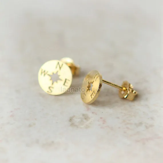 Compass Earrings