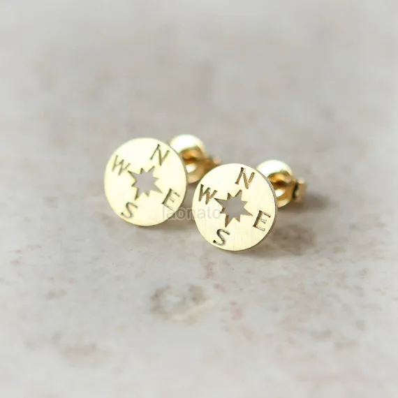 Compass Earrings