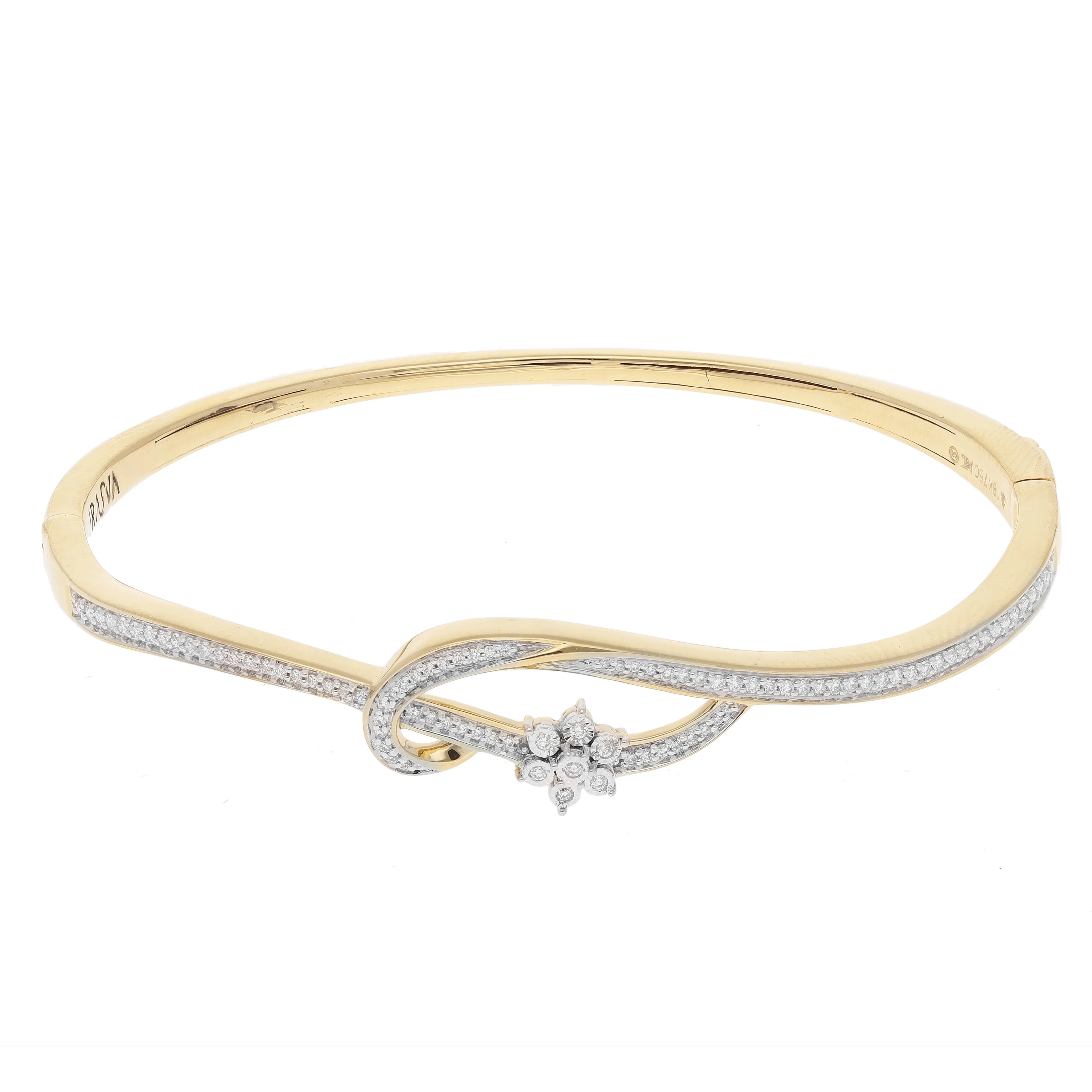 Cresta Diamond Bangle