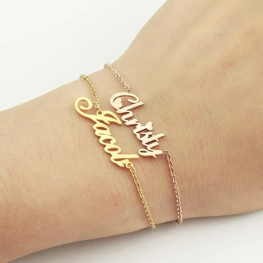 Customized Name Bracelet For Women-Kids Bracelets