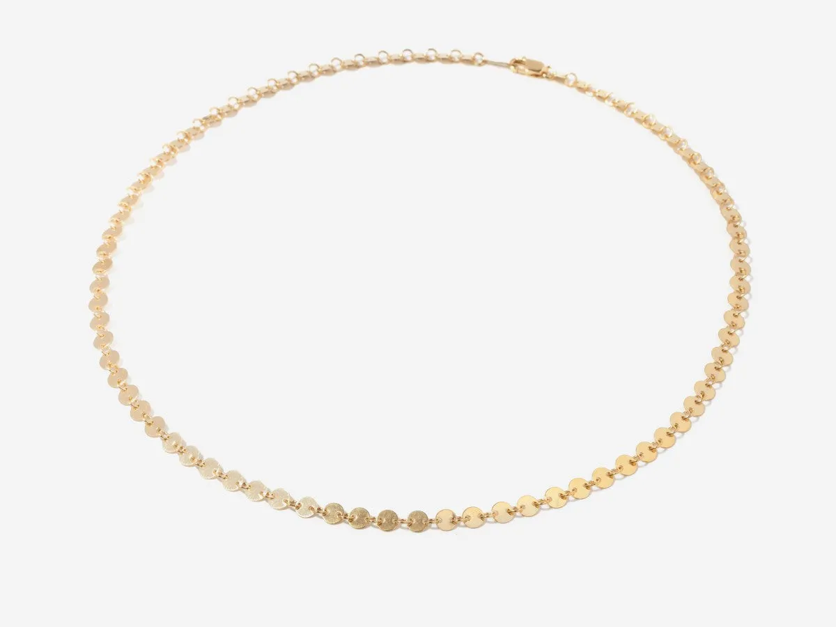 Disc Gold Filled Choker