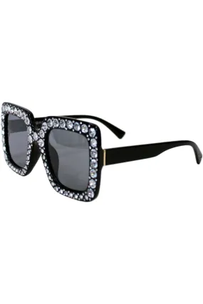 Elton John-Inspired Glamorous Bling Sunglasses