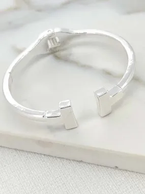 Envy T Bangle - Silver