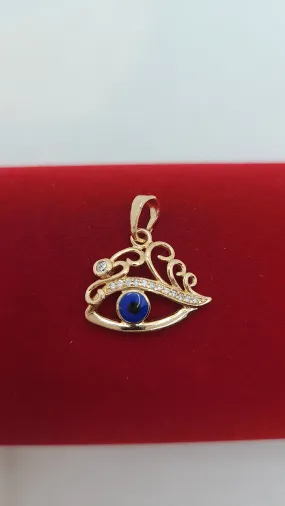 Evil eye pendant