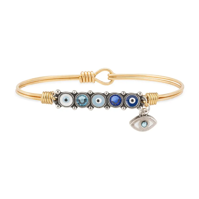 Eye Of Protection Bangle Bracelet