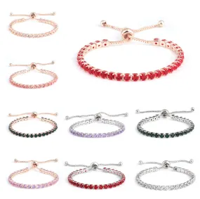 Fashion Rare Earth Glass Drill Bracelets