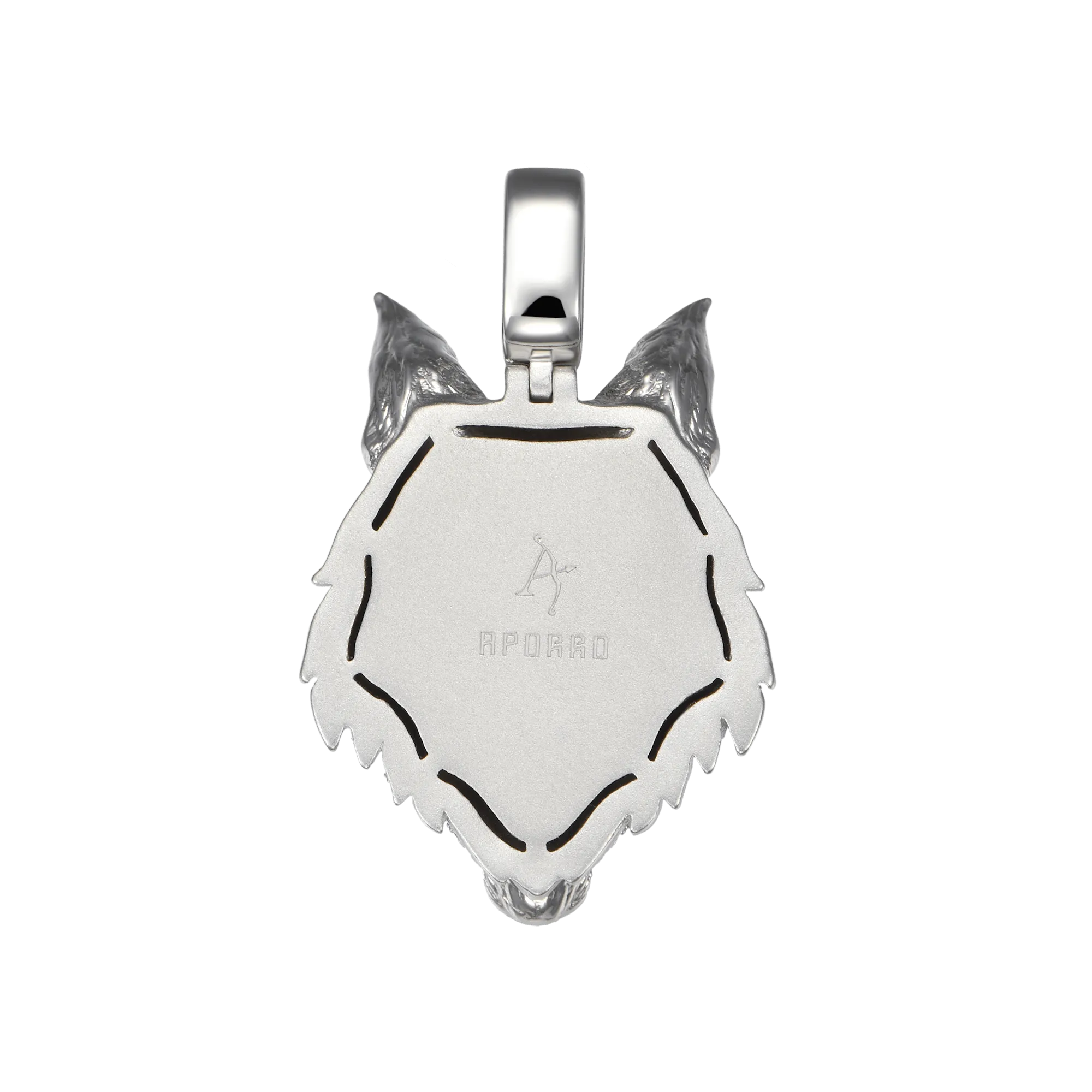 Fearless Wolf Pendant