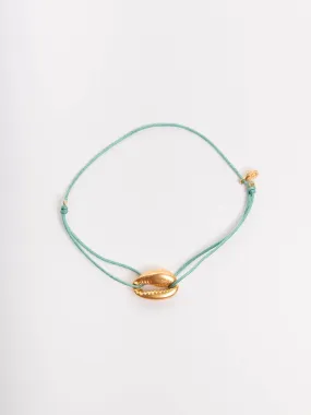 Gold Cowrie Shell Bracelets