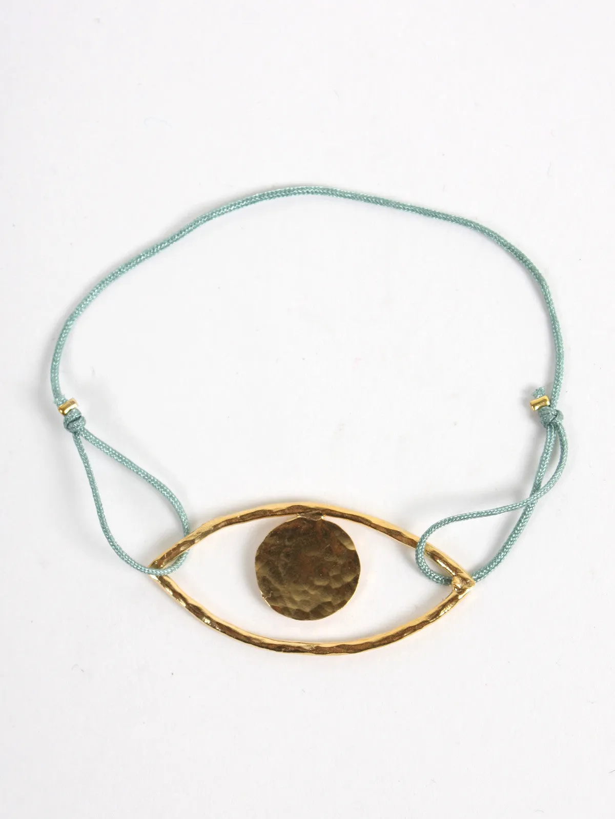 Gold Lara's Eye Bracelets