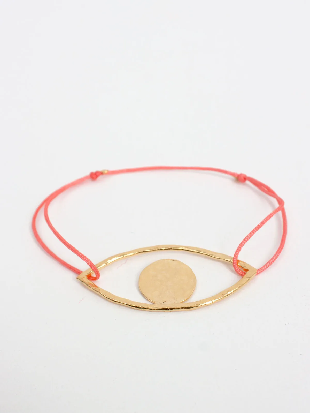 Gold Lara's Eye Bracelets