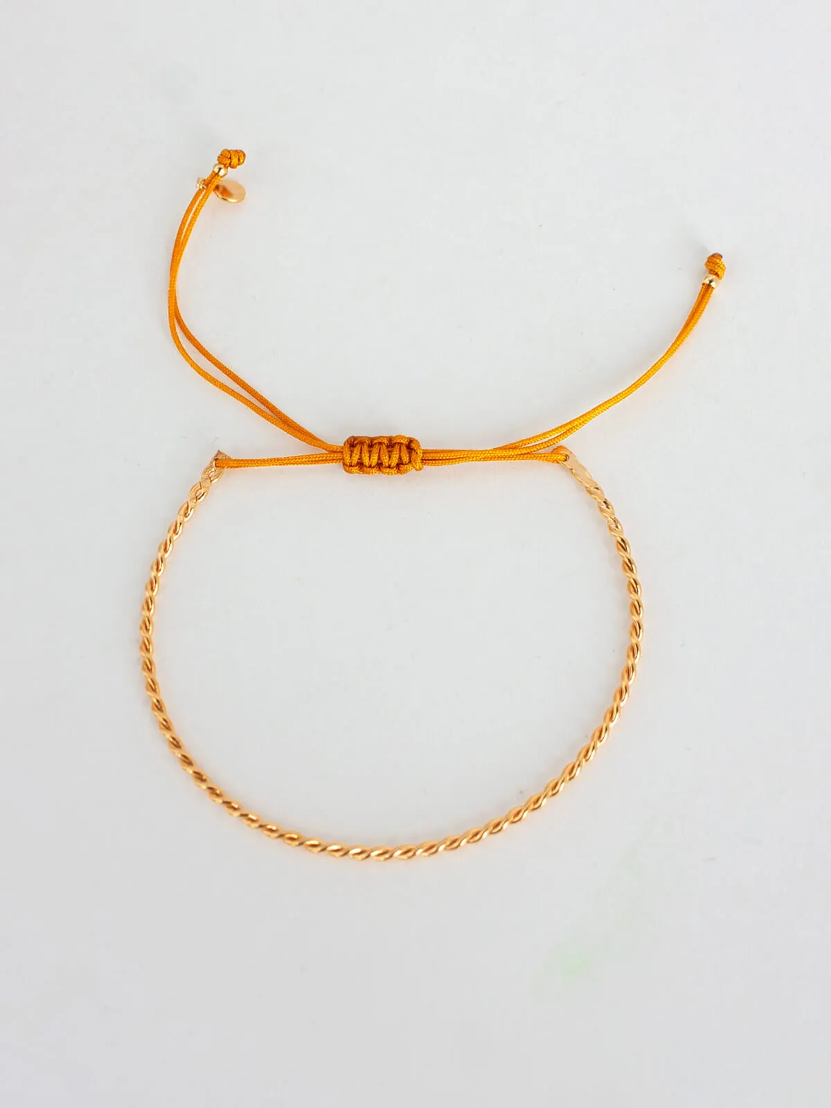 Gold Luna Twist Bracelets