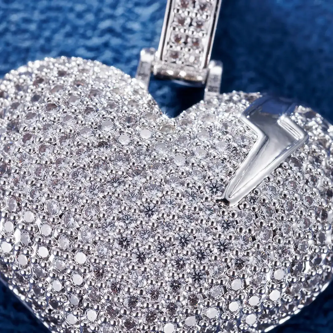 Heart Shaped Lightning Pendant