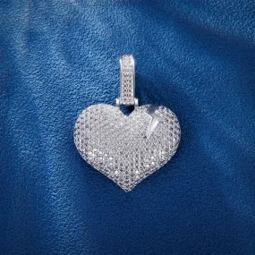 Heart Shaped Lightning Pendant