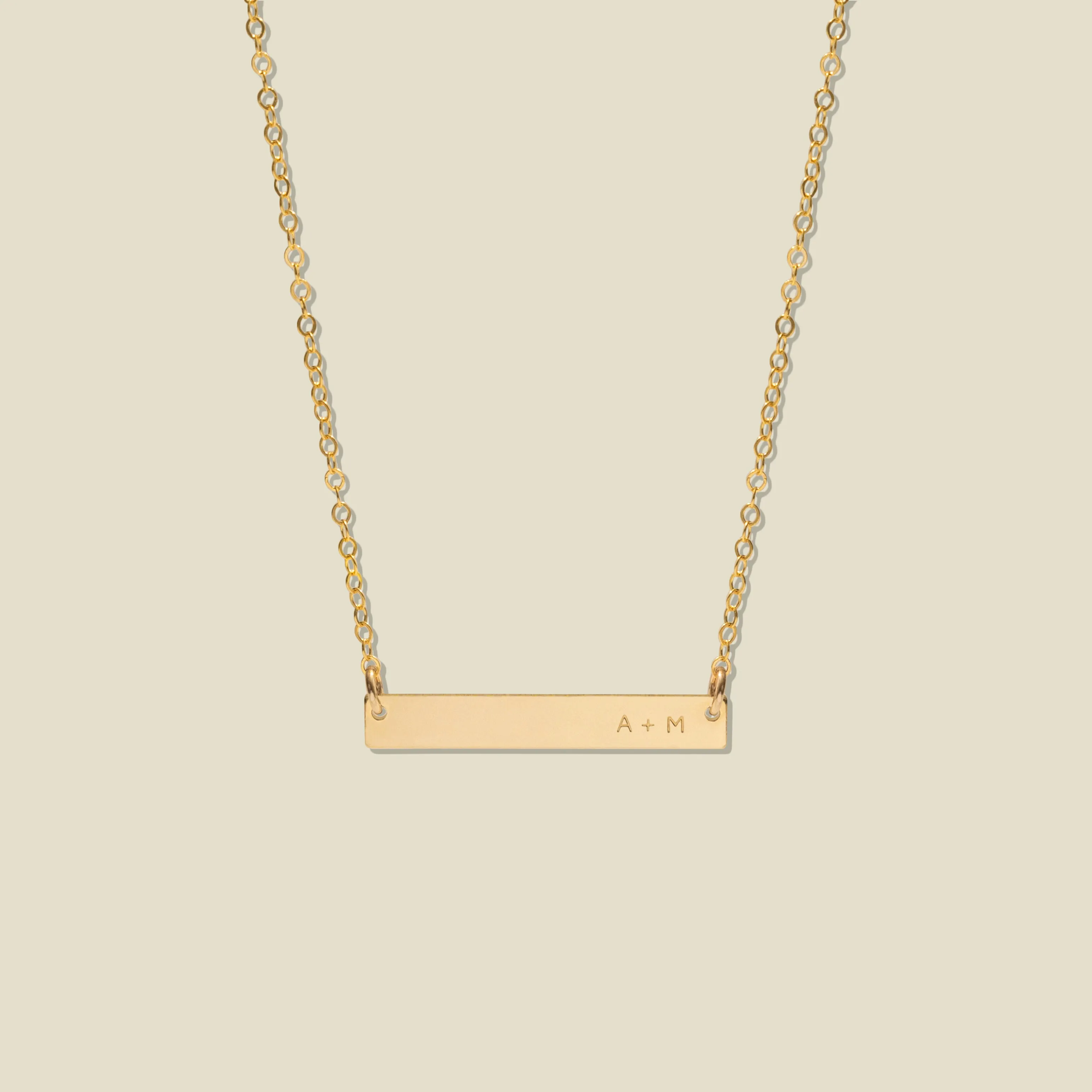 Horizontal Bar Necklace