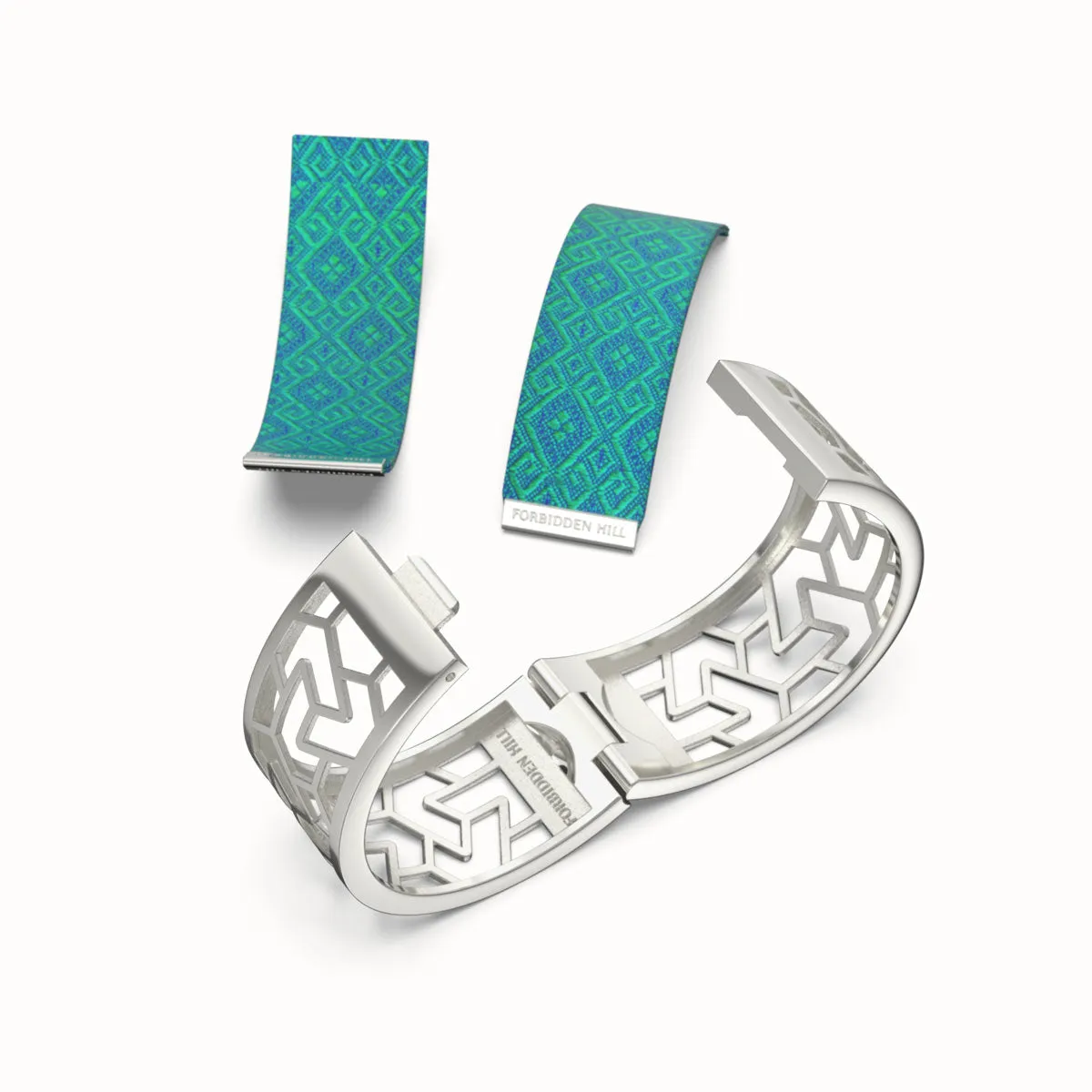 Iskandar Bangle - Andaman Green