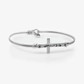 John 3:16 Bangle Bracelet