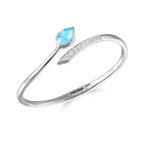 Larimar Elegance Bangle