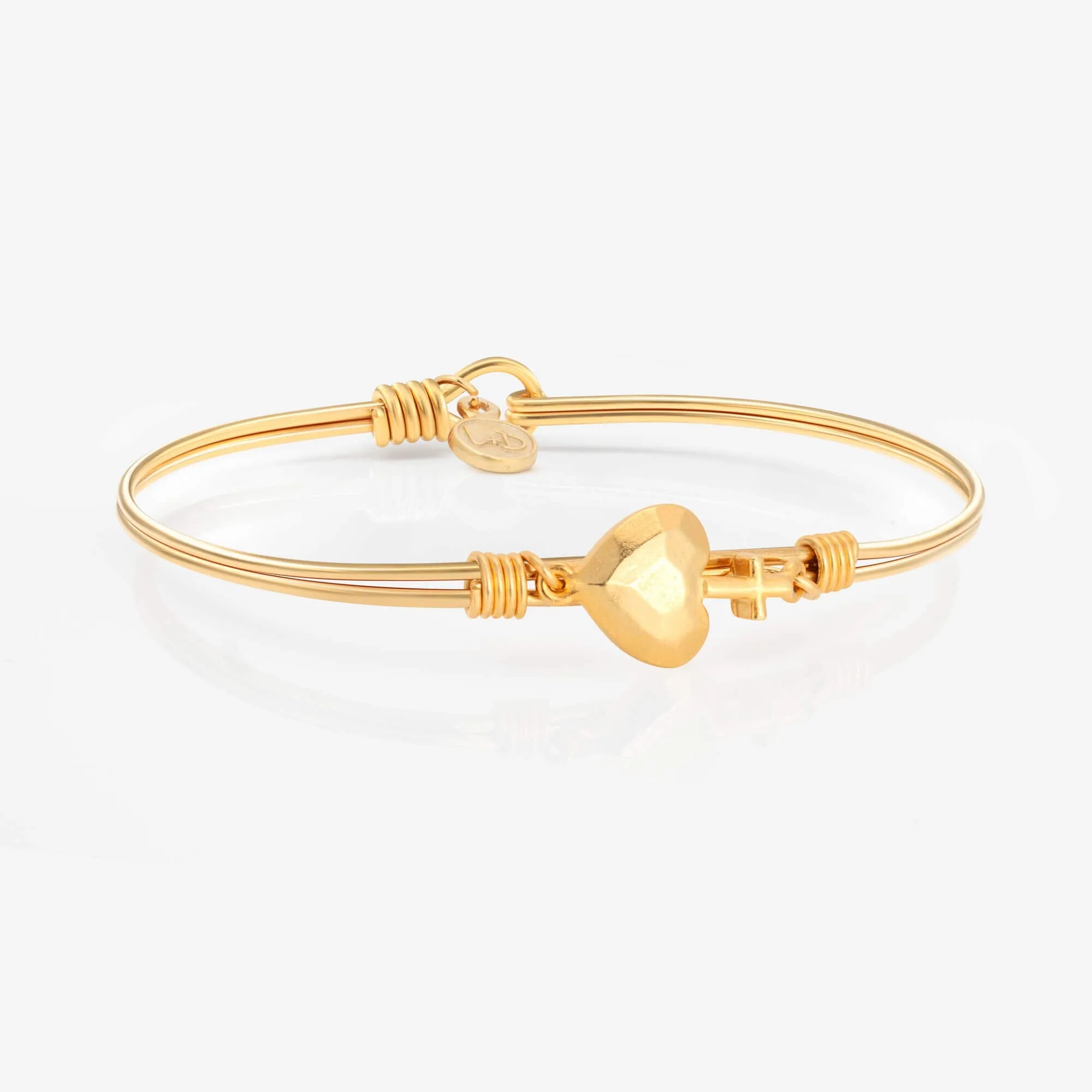 Love and Faith Bangle Bracelet