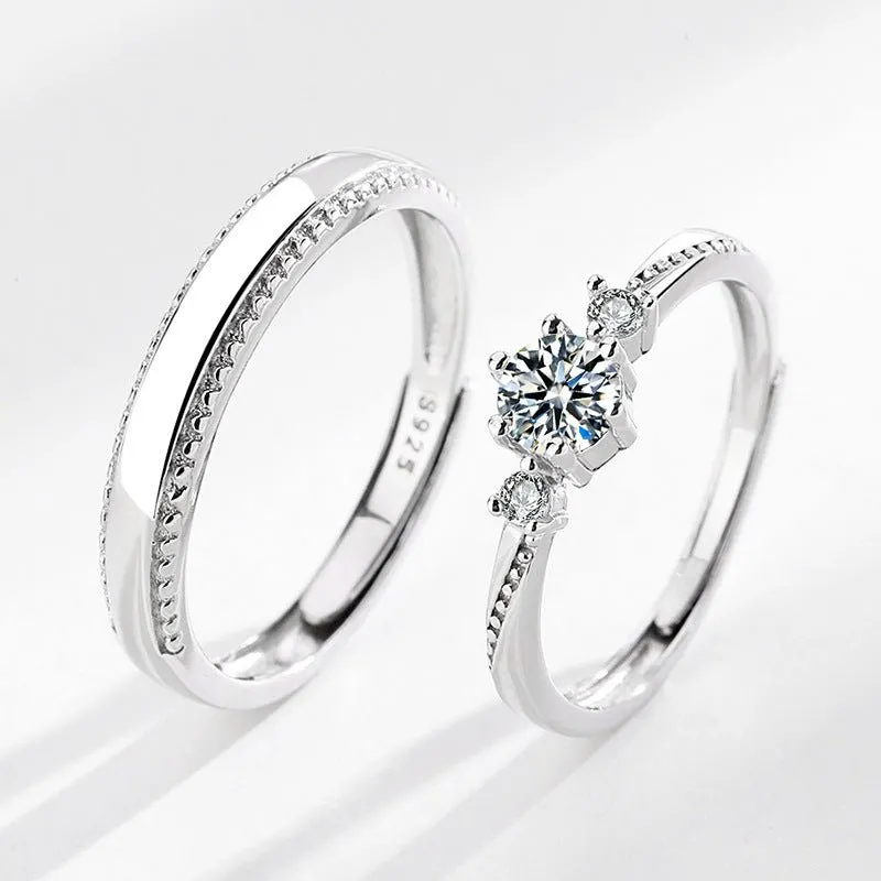 Love At First Sight - Adjustable Promise Rings